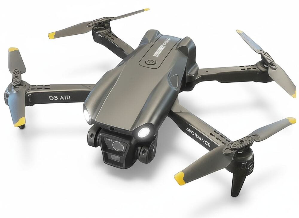 D3 RC Drone WIFI  4K HD 3 Cameras Obstacle Avoidance Optical